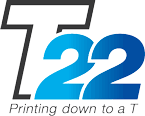 An image of the letters and numbers T22